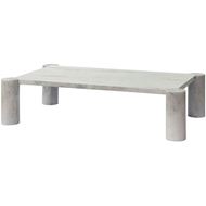 Picture of STATIC coffee table white - 154x94cm
