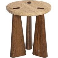Picture of ELYSIA side table natural - dia 45cm