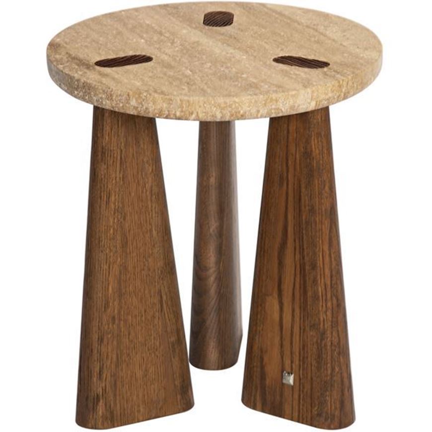 Picture of ELYSIA side table natural - dia 45cm