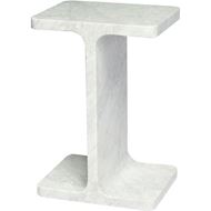 Picture of GONG side table white - 38x30cm
