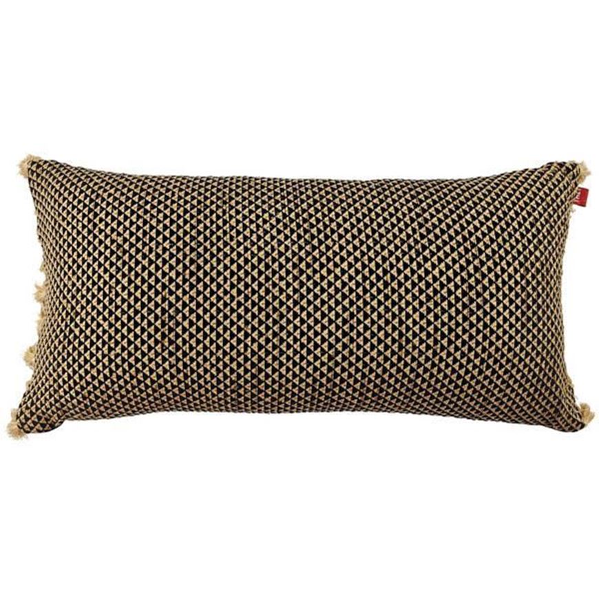 Picture of KARA cushion cover black - 30x60cm