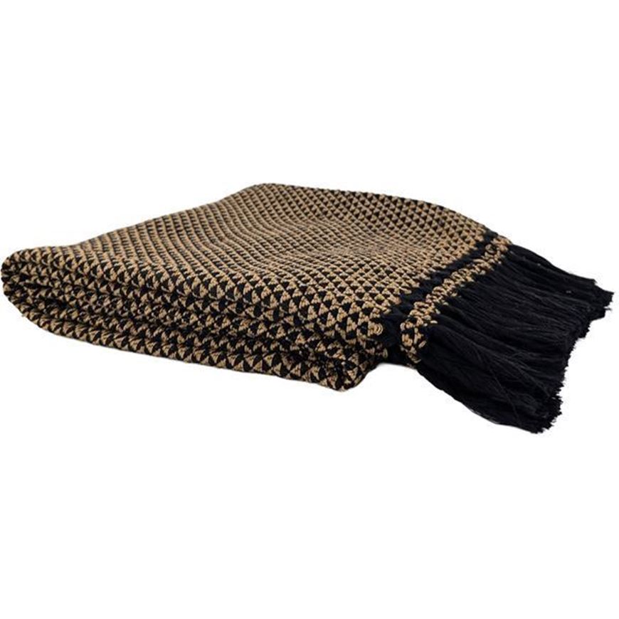 Picture of KARA throw black - 117x183cm