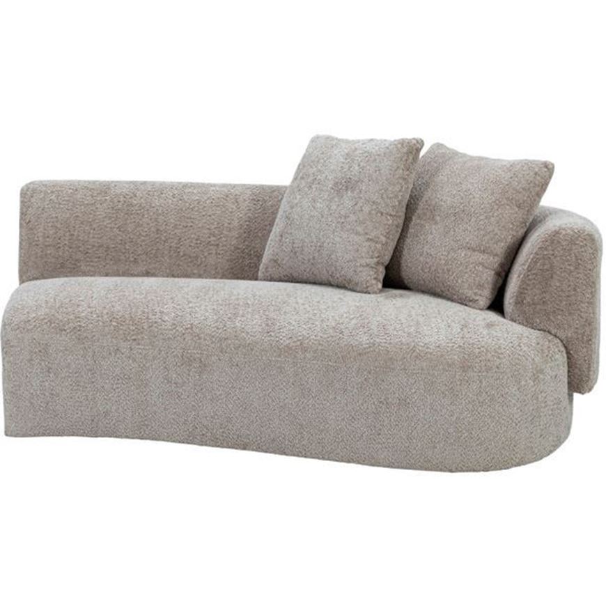 Picture of SYDNEY 2 seater right arm modular sofa taupe