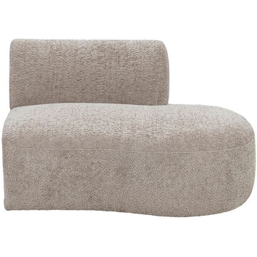 Picture of SYDNEY armless modular right chaise taupe