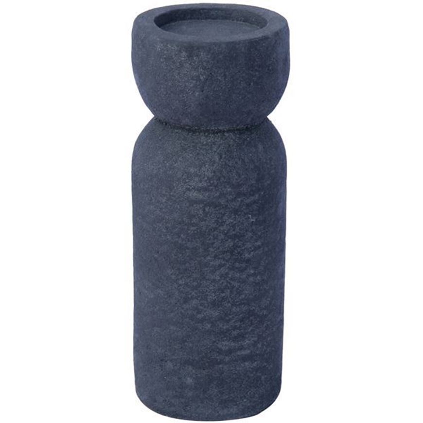 Picture of LUNA candle holder black - H30cm