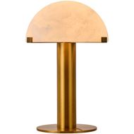 Picture of VITORIA table lamp white/gold- H48cm
