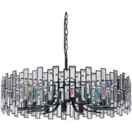 Picture of KALAMATA chandelier black - dia 78cm
