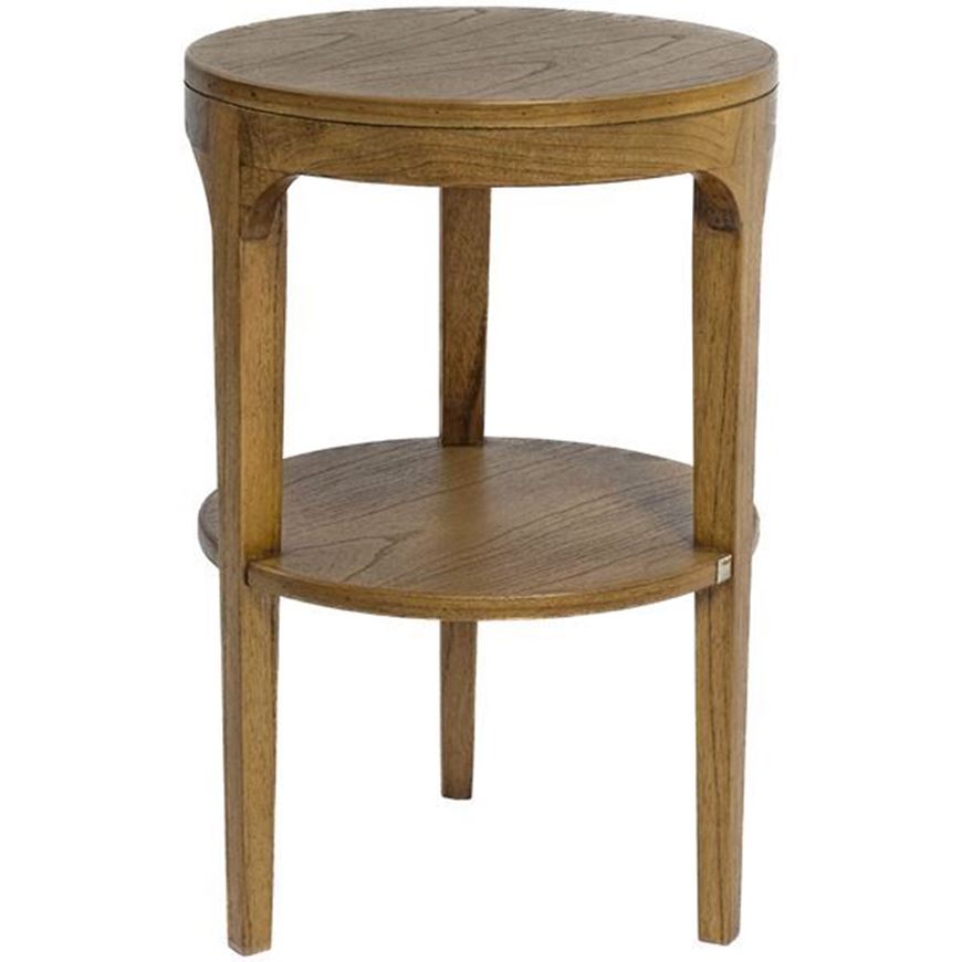 Picture of NORMA side table natural - dia 42cm