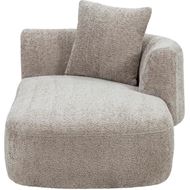 Picture of SYDNEY right arm modular chaise taupe