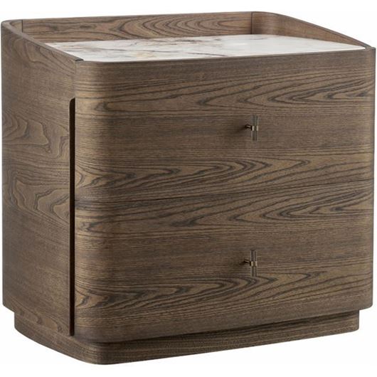Picture of EMILIA bedside table brown
