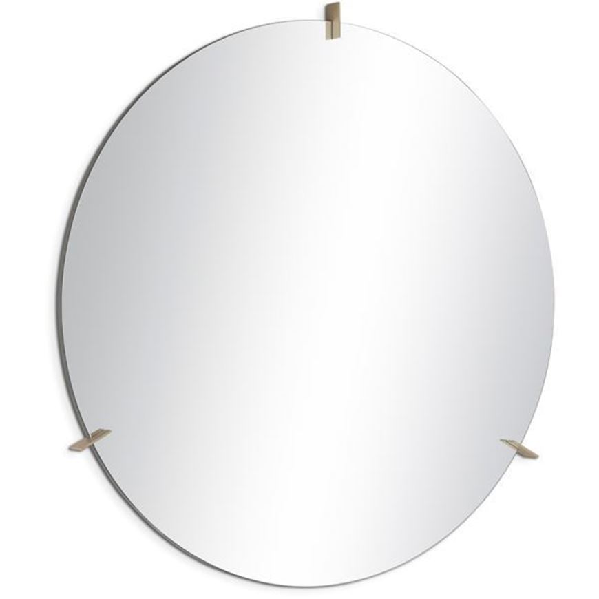 Picture of ANTONIO wall mirror gold - 114x110cm