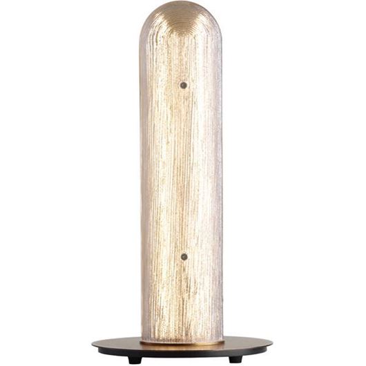 Picture of MAELLA table lamp clear/brass - H42cm