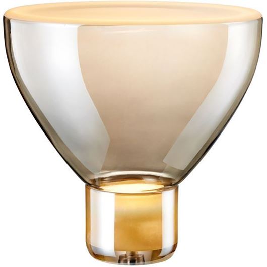 Picture of ALORA table lamp orange/white - H38cm