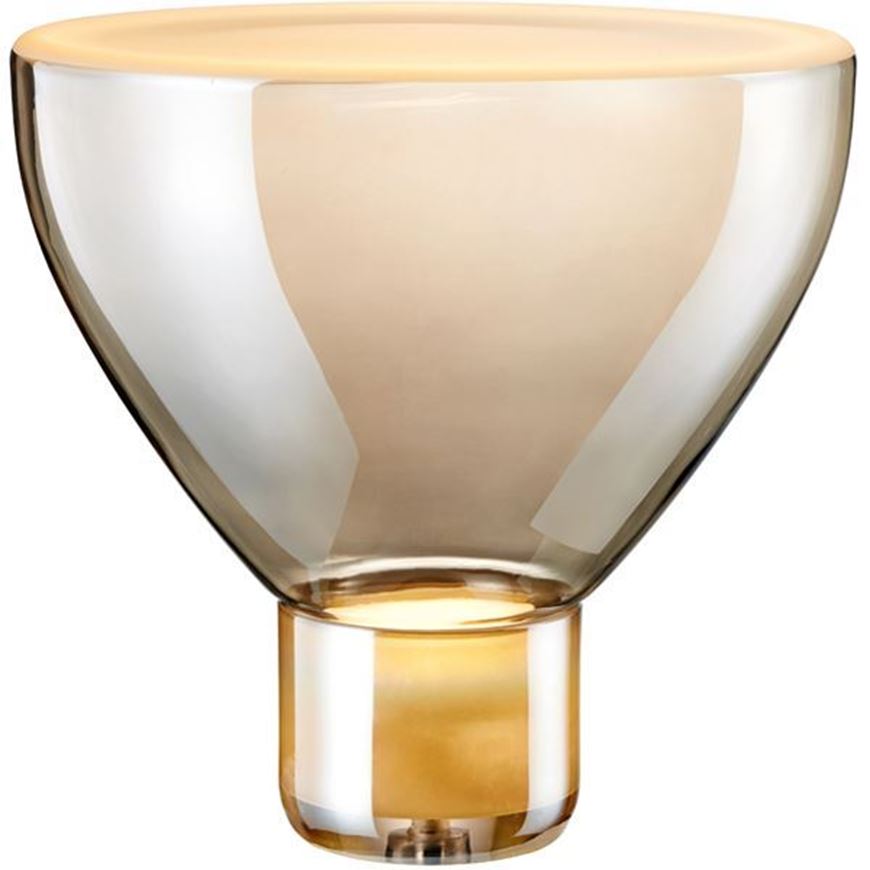 Picture of ALORA table lamp orange/white - H38cm