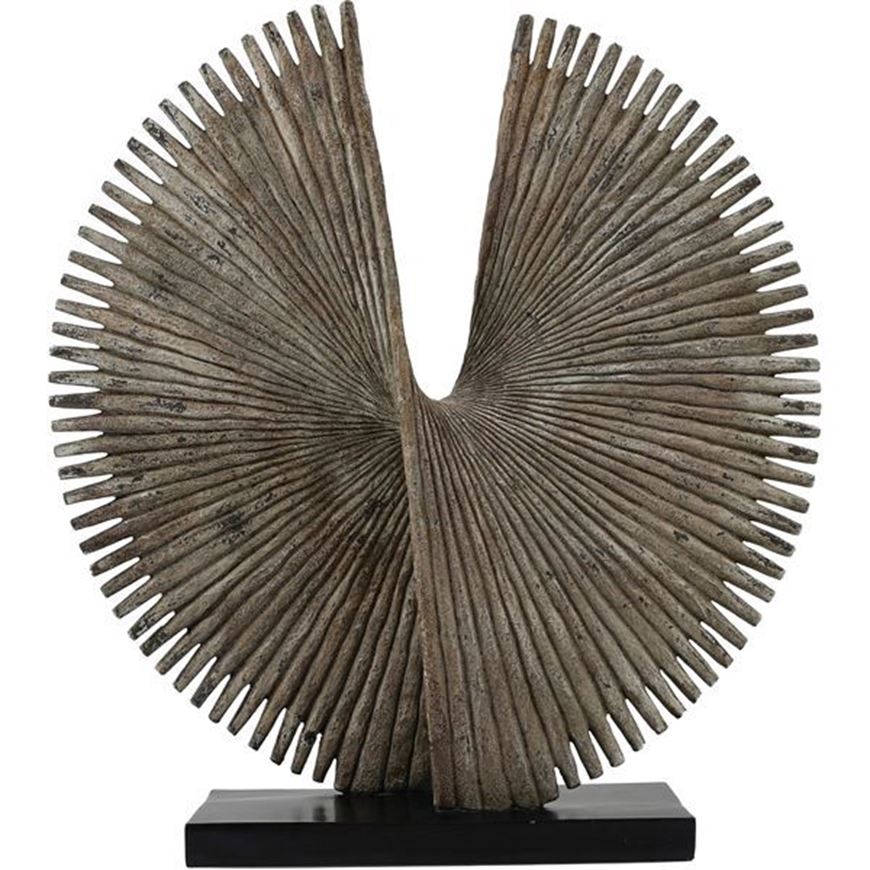 Picture of CRUX decoration brown/black - H54cm