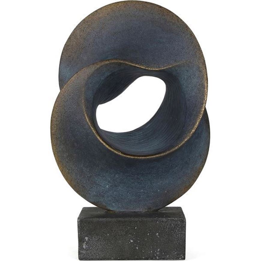 Picture of NEBULA decoration bronze/black - H31cm