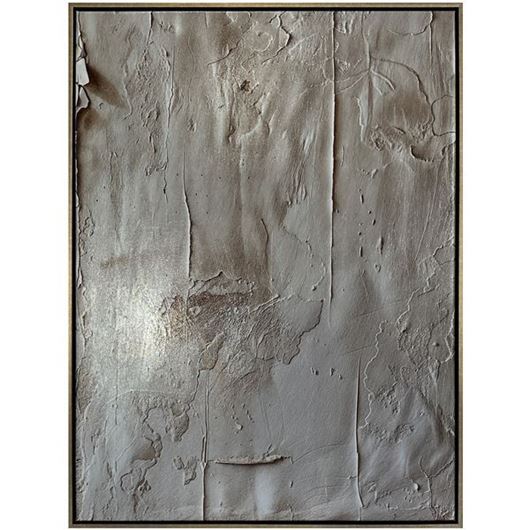 Picture of BALANCE II framed canvas silver - 63x83cm