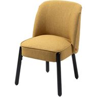 Picture of DINEZY dining chair yellow/brown