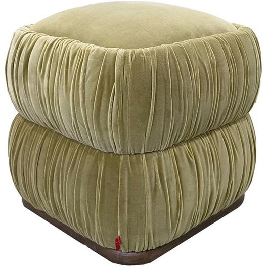 Picture of WHIMSY stool olive - 45x45cm