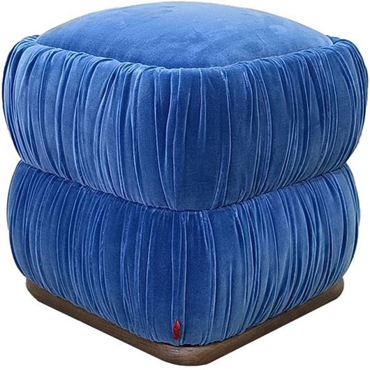 Picture of WHIMSY stool blue - 45x45cm