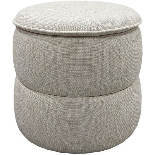 Picture of STENAR storage stool natural - dia 45cm