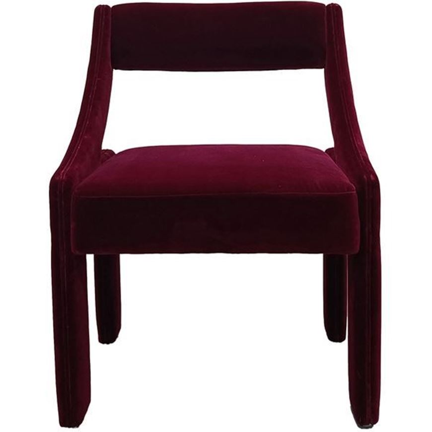 Picture of HUG dining chair burgundy