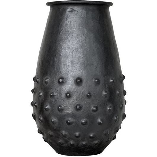 Picture of INDURI pot black - H58cm