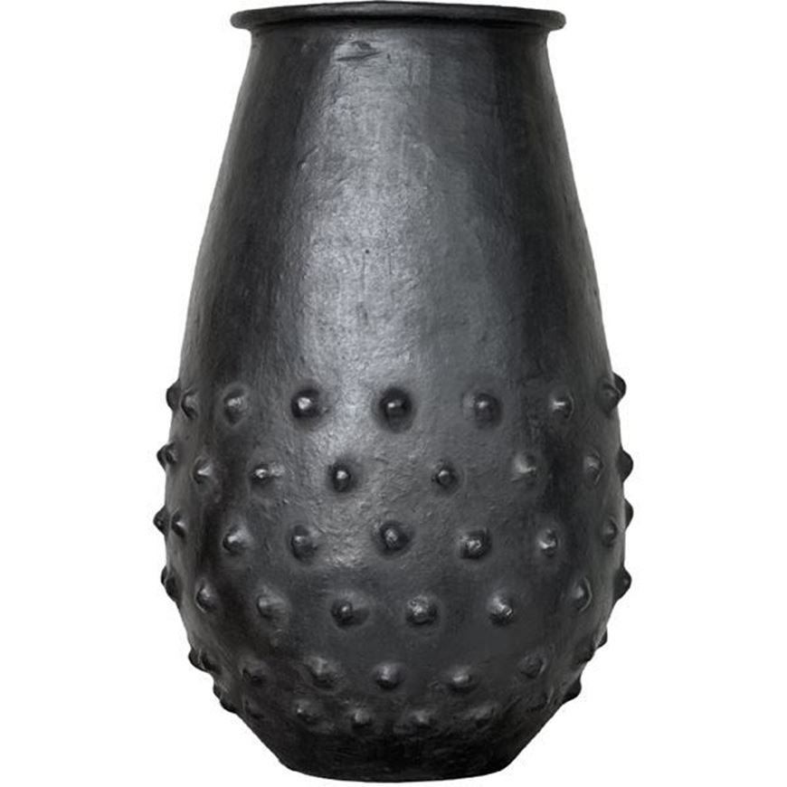 Picture of INDURI pot black - H58cm