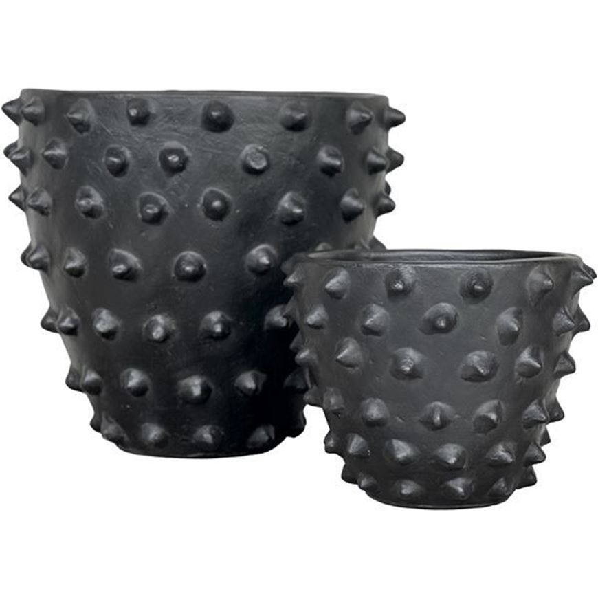 Picture of VERA pot black set of 2