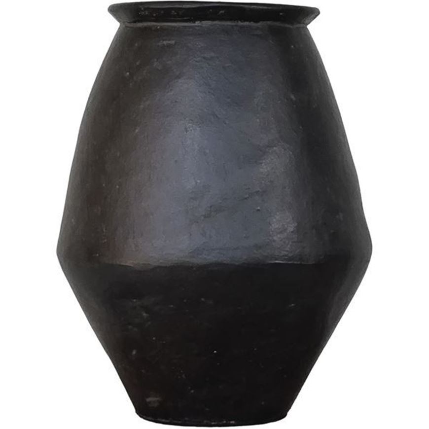 Picture of DELIA vase black - H37cm