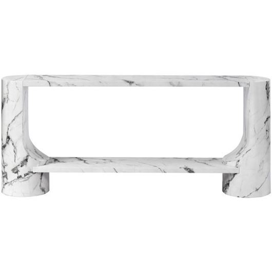 Picture of SIENNA console white - 182x33cm