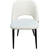 Picture of DOYLE dining chair white/black