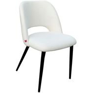 Picture of DOYLE dining chair white/black
