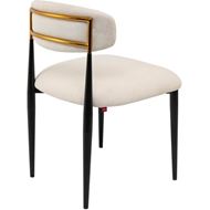 Picture of VELIS dining chair white/black