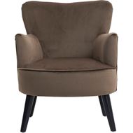 Picture of PLUSH armchair brown