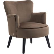 Picture of PLUSH armchair brown