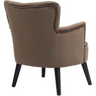 Picture of PLUSH armchair brown
