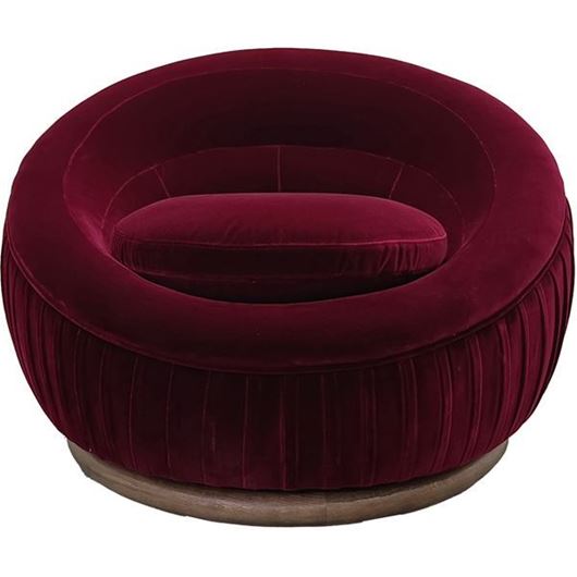 Picture of SNUGLY armchair burgundy