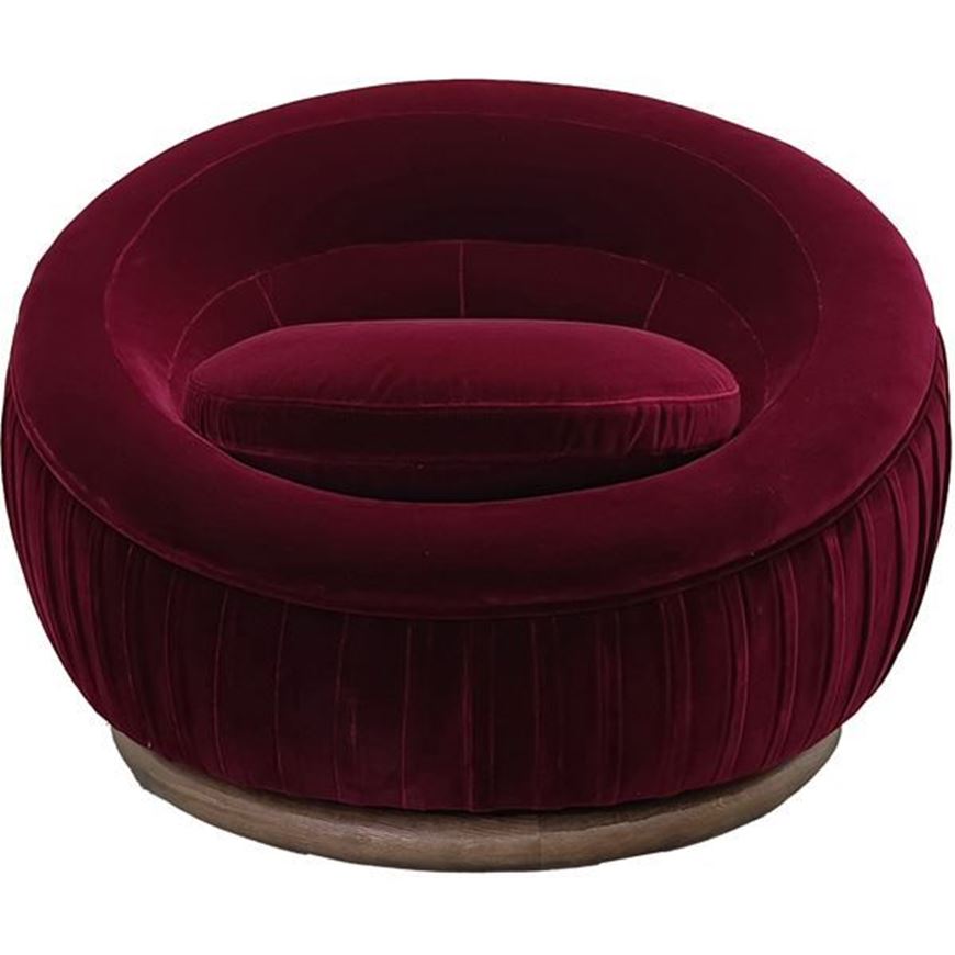 Picture of SNUGLY armchair burgundy
