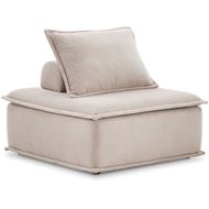 Picture of LUMINOUS armless modular chair beige