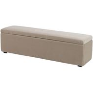 Picture of CASA storage stool taupe - 160x40cm