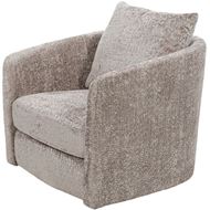 Picture of LORIK swivel armchair taupe