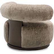 Picture of DIA swivel armchair brown