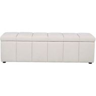 Picture of FIORI storage stool white - 160x44cm