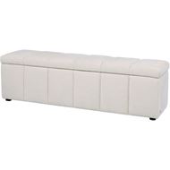 Picture of FIORI storage stool white - 160x44cm