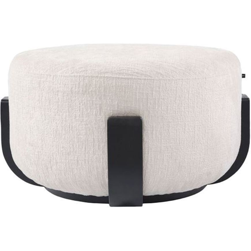 Picture of ORLANDO stool white - dia 70cm