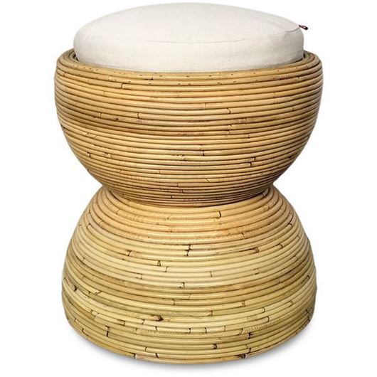 Picture of DAILO stool natural - dia 44cm