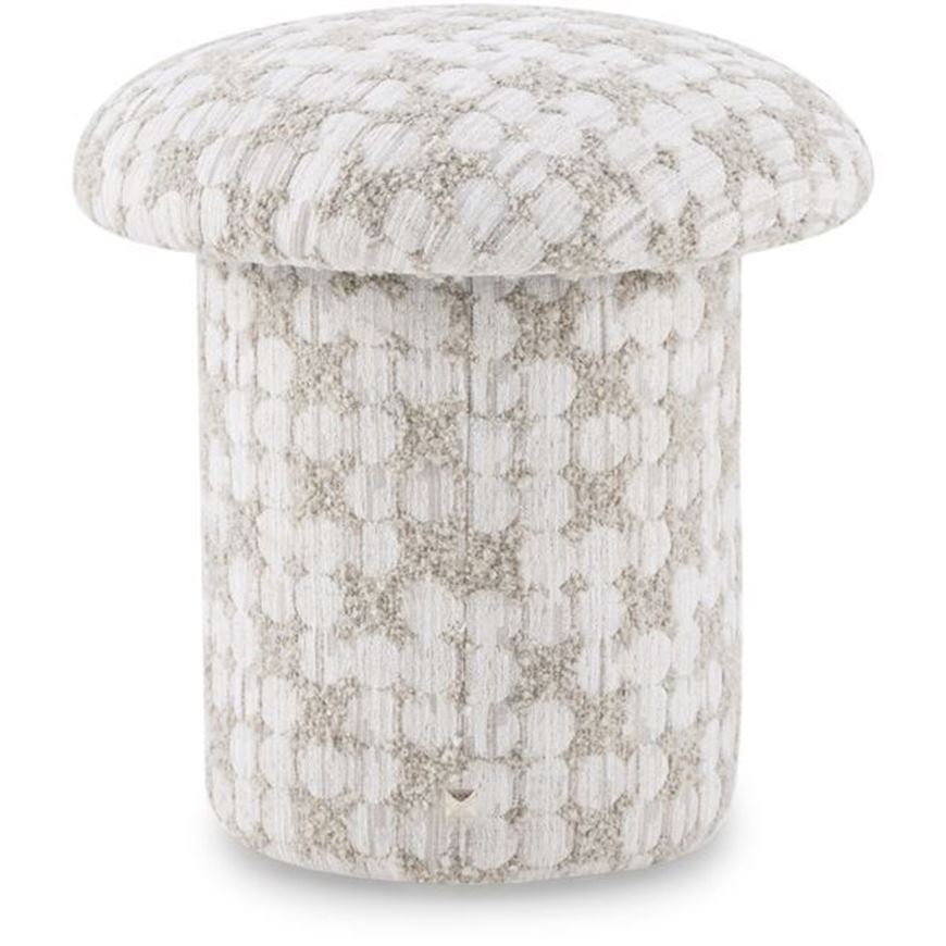 Picture of AGARIC stool beige - dia 43cm