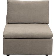 Picture of LIGHT armless modular chair beige