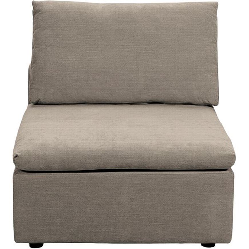 Picture of LIGHT armless modular chair beige